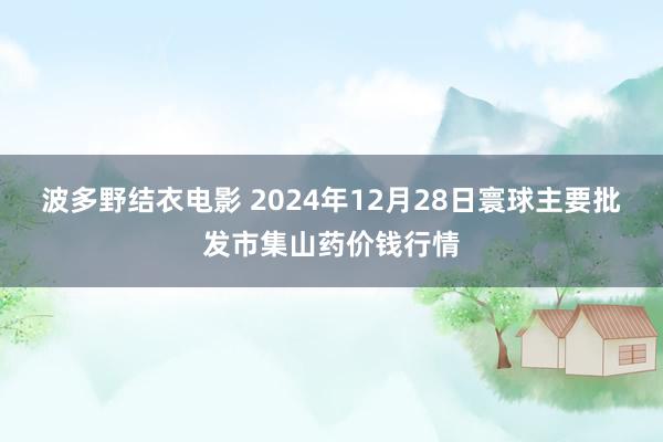 波多野结衣电影 2024年12月28日寰球主要批发市集山药价钱行情